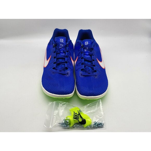 Nike Zoom Rival Distance Men 9.5 Racer Blue Track Field Spikes Shoes DC8725-401 main image 9
